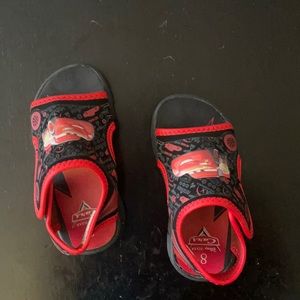 Disney Pixar cars movie slides/sandals